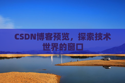 CSDN博客预览,探索技术世界的窗口